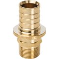 Переходник STOUT с наружной резьбой 32xR 3/4 для труб из сшитого полиэтилена аксиальный, SFA-0001-003234