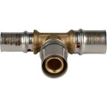 Тройник переходной STOUT 20х20х16 для металлопластиковых труб прессовой, SFP-0005-202016
