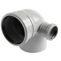 Отвод Sinikon с правым патрубком ПП D110/050*87°, 554003.R