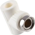Тройник Kalde комбинированный с накидной гайкой 20х3/4, 3222-tut-200c00
