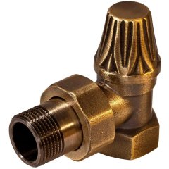 Вентиль RETROstyle RS 217B латунный 3/4 угловой нижний, v 672  3/4