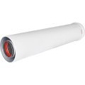 Удлинитель дымохода традиционный коаксиальный ROMMER D60(п-м)/100(м-п), L500, RCA-6010-000500