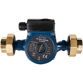 Циркуляционный насос STOUT 32-40/180 220/240V 50Hz с латунными гайками G2 x Rp 1 1/4, SPC-0011-3240180
