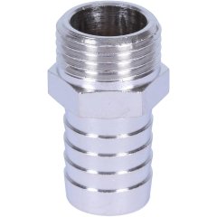 Штуцер STOUT НР никелированный 1/2 x18, SFT-0067-001218