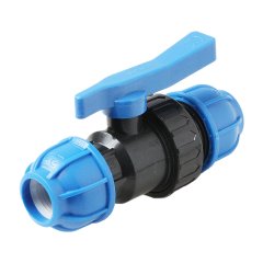 Кран шаровой Pro Aqua ПНД UNIO D 40x40 муфта-муфта, 9950000000X040