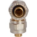 Угольник STOUT  90° 16х16 для металлопластиковых труб винтовой, SFS-0003-001616