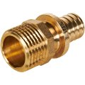 Переходник с наружной резьбой ROMMER 16xG 1/2 для труб из сшитого полиэтилена аксиальный, RFA-0001-001612