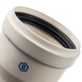 *SCA-8080-000250 STOUT Элемент дымохода конденсац. труба 250 мм DN80 м/п PP-FE, SCA-8080-000250
