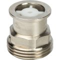 Разъемное соединение STOUT 1 с плоским уплотнением, никелированное, SDG-0019-010025