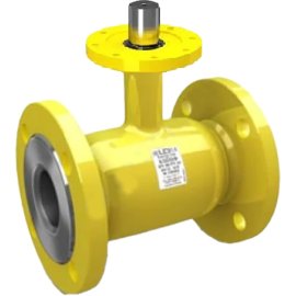 Кран шаровой LD Ду 40 Ру40 фланцевый под эл/привод для газа, КШ.Ц.Ф.Э.GAS.040.040.Н/П.02