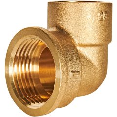 Угловой переход JINTIAN ВП-ВР 28x1 из латуни под пайку, JT-14090281