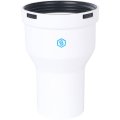 Элемент дымохода STOUT конденсац.адаптер увелич. DN60/80 134 мм м/п, SCA-8080-006080