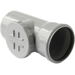 Ревизия с крышкой Pro Aqua Comfort D110 PP, 611000