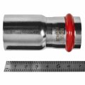 Муфта ROMMER переходная НПр-ВПр, 35х28, из нержавеющей стали прессовой, RSS-1020-003528