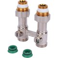 Узел нижнего подключения Meibes DT 2/50, прямой 3/4*3/4, F10084