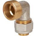 Угольник-переходник STOUT с наружной резьбой 1 1/4 x32 для металлопластиковых труб винтовой, SFS-0006-011432
