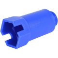 Пробка длинная STOUT 1/2, синяя, SFA-0035-100012