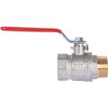Кран шаровой ROMMER 1 ВН/НР, ручка рычаг, RBV-0002-0210325