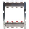 Коллектор из нержавеющей стали без расходомеров ROMMER 4 выхода, RMS-3200-000004