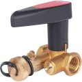 Клапан ручной запорный БРОЕН Basic DN 015 PN 25 с дренажем, 594761