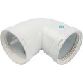 Элемент дымохода STOUT отвод 90° м/м DN80, SCA-0080-020090