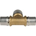 Тройник переходной STOUT 26х32х26 для металлопластиковых труб прессовой, SFP-0005-263226