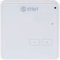 Беспроводной комнатный регулятор STOUT R-8z, белый, STE-0101-008003