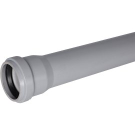 Труба канализационная бесшумная STOUT 58х1000 мм, SKB-0001-058100