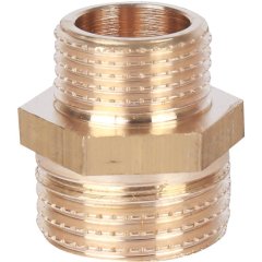 Ниппель HH TIEMME 1/2х3/8 для стальных труб резьбовой, 1500074