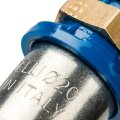 Муфта переходная Prandelli Multyrama 20,2х16,2 профиль H,TH,U для металлопластиковых труб прессовой, 509.11.04.1