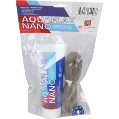 Набор паста СантехМастерГель AquaflaxNano 270г тюбик + 40г лён, 61006
