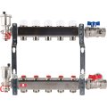 Коллектор из нержавеющей стали в сборе без расходомеров ROMMER 5 выходов, RMS-3210-000005