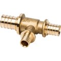Тройник переходной STOUT 25x16x20 для труб из сшитого полиэтилена аксиальный, SFA-0014-251620