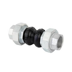 Компенсатор антивибрационный РАШВОРК DN032 PN16, EPDM, ВР/ВР из ковкого чугуна, 505-032-16