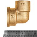 Угловой переход JINTIAN ВП-ВР 22x3/4 из латуни под пайку, JT-140902234