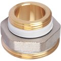 Фитинг Meibes резьбовой латунный Plus для стальных труб 1 1/4”*1 1/4” HР, F13082