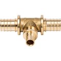 Тройник переходной STOUT 25x16x25 для труб из сшитого полиэтилена аксиальный, SFA-0014-251625