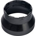 Элемент дымохода STOUT адаптер пластиковый DN101/133, для герметизации терминала при проходе через крышу, SCA-6010-000110