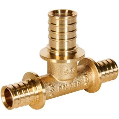 Тройник переходной ROMMER 20x25x20 для труб из сшитого полиэтилена аксиальный, RFA-0014-202520