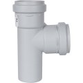 Тройник канализационный бесшумный STOUT D58x58/ 87,5°, SKB-0016-585887