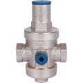 STOUT  Редуктор давления PN25 вн/вн 1/2  с выходом под манометр, SVS-1008-000015