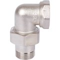Разъемное угловое соединение STOUT американка ВН, никелированное 3/4, SFT-0059-000034