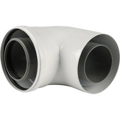 Коаксиальный отвод Baxi KHG 90°, диам. 125/80, HT, KHG71408871-