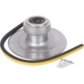 Алюминиевый колпак шахты Vaillant с оголовком и забором воздуха Dn 80 ал., 303261