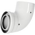 Отвод 90° конденсационный коаксиальный ROMMER D80(п-м)/125(п-м), RCA-8012-000090