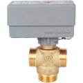Компактный 3-Ходовой зональный клапан, сервопривод STOUT 230V, с кабелем 1м., НР 1, SVM-0070-300125