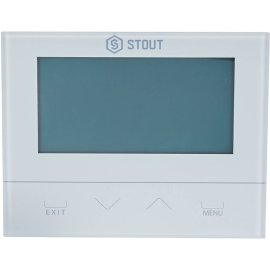 Беспроводной комнатный двухпозиционный регулятор STOUT ST-292v2, белый, STE-0101-029221