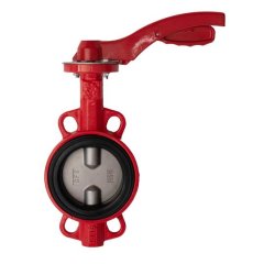 Затвор дисковый поворотный РАШВОРК DN600 PN16, GG25 / CF8 / EPDM, М/Ф, с редуктором, 201-600-16