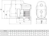 Установка водоснабжения ROMMER HYDROLIFT 550 Вт, RPJ-0010-000550