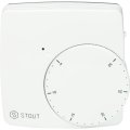 Термостат комнатный электронный STOUT WFHT-DUAL включ. дистанционный датчик «в пол» L=3 м, STE-0002-000010